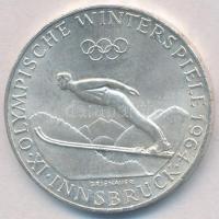 Ausztria 1964. 50Sch Ag "IX. Téli Olimpia Innsbruck" T:1- kis ph. Austria 1964. 50 Schilling Ag "Winter Olympics Insbruck" C:AU small edge error Krause KM#2896