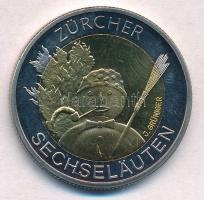 Svájc 2001B 5Fr "Zürcher Sechseläuten" T:1,1- Switzerland 2001B 5 Francs "Zürcher Sechseläuten" C:UNC,AU Krause KM#92