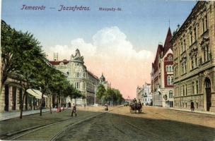 Temesvár, Timisoara; Józsefváros, Hunyady út / street view