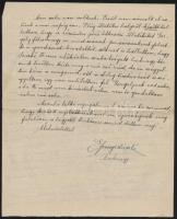 1914. szeptember - október, Levelek a 16/II. hadtápzászlóalj 3. sz. tisztjeinek élelmezési illetékel...