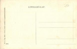 Marosludas, Ludus; Király utca, Goldstein Salamon és Társa üzlete, Római katolikus templom. W. L. Bp...