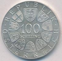 Ausztria 1977. 100Sch Ag "1200 éves a Kremsmünsteri apátság" T:1-
Austria 1977. 100 Schil...