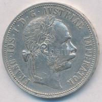 Ausztria 1883. 1Fl Ag Ferenc József T:2  Austria 1883. 1 Florin Ag Franz Joseph C:XF Krause KM#2222