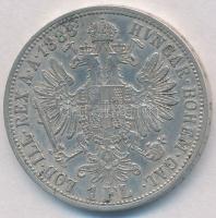 Ausztria 1883. 1Fl Ag "Ferenc József" T:2 
Austria 1883. 1 Florin Ag "Franz Joseph&q...