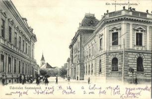 Szatmárnémeti, Szatmár, Satu Mare; Kir. Törvényszéki palota. Lövy M. kiadása / court palace