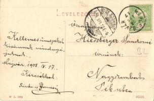 Marosújvár, Ocna Mures; Községháza. W. L. 1594. / town hall (EB)