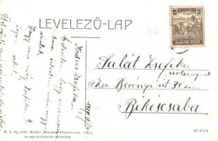 Marosillye, Ilia; Római katolikus templom. W. L. Bp. 2087. Kiadja Pannonia nyomda / Catholic church ...