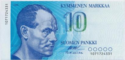 Finnország 1986. 10M T:I,I- Finland 1986. 10 Markkaa C:UNC,AU Krause 113