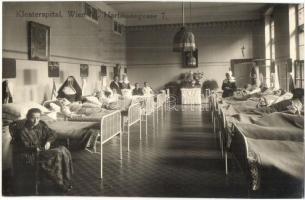 Vienna, Wien V. Klosterspital. Hartmanngasse 7. / cloister hospital interior with nuns. photo