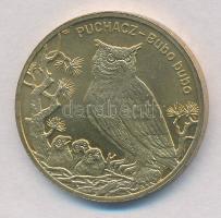 Lengyelország 2005. 2Zl sárgaréz Bagoly - Bubo bubo T:1 Poland 2005. 2 Zlotych Brass Owl - Bubo bubo C:UNC Krause Y#520