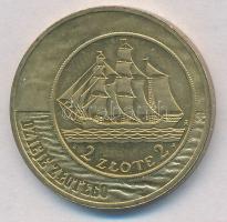 Lengyelország 2005. 2Zl sárgaréz "Hajó" T:1 
Poland 2005. 2 Zlotych Brass "Ship&quot...