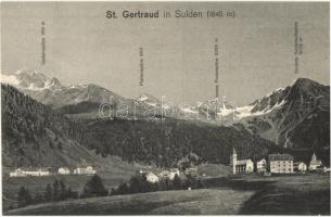 Santa Gertrude di Solda, St. Gertraud in Sulden (Südtirol);