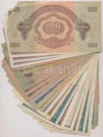 ~27db-os vegyes magyar pengő bankjegy tétel T:III,III-