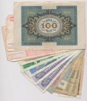 16db-os vegyes külföldi bankjegy tétel, közte Törökország, Csehszlovákia, Olaszország, Németország /...