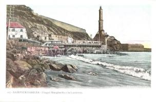 Sampierdarena (Genova), Bagni Margherita, Lanterna / beach, lighthouse