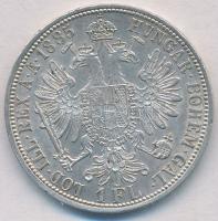 Ausztria 1885. 1Fl Ag "Ferenc József" T:1- apró ph.
Austria 1885. 1 Florin Ag "Franz...