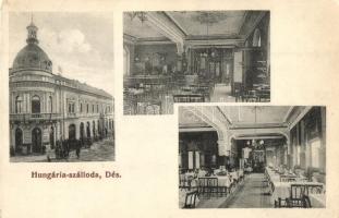 Dés, Dej; Hungaria szálloda, belsők / Hotel Hungaria, interior (EK)