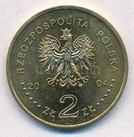 Lengyelország 2004. 2Zl sárgaréz "Varsói felkelés 60. évfordulója" T:1 
Poland 2004. 2 Zl...
