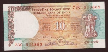 India 1992. 10R Sign.87 T:I