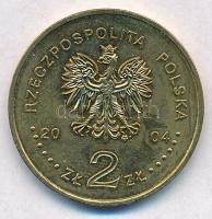 Lengyelország 2004. 2Zl sárgaréz "Olimpia" T:1 
Poland 2004. 2 Zlotych Brass "Olympi...