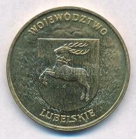 Lengyelország 2004. 2Zl sárgaréz Wojewodtwo-Lubelskie címer T:1  Poland 2004. 2 Zlotych Brass Wojewodtwo-Lubelskie coat of arms C:UNC  Krause Y#514