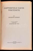 Dickens Károly: Copperfield Dávid története. Bp., é. n., Singer és Wolfner. Félvászon kötésben, jó á...