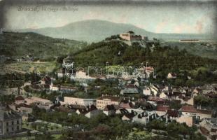 Brassó, Krosntadt, Brasov; Várhegy, Bolonya. Zeidner kiadása / Blumana / castle hill