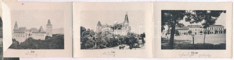 Vajdahunyad, Hunedoara; Vajdahunyadi vár, leporello / castle, leporellocard