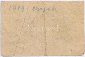 Eszék 1919. 10f T:III,III-
Osijek 1919. 10 Filira C:F,VG