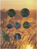 Finnország 1996. 10p - 10M (5xklf) forgalmi sor + "L.G. Sundell"  emlékérem karton tokban ...