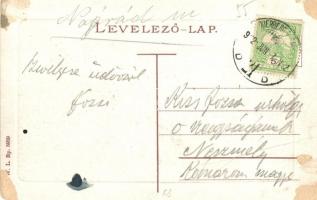 Fülek, Filakovo; Vasútállomás, létra, vasutasok. W. L. Bp. 5959. / railway station, ladder, railwaym...