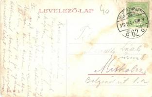 1912 Fülek, Filakovo; Kút, Vár. W. L. 645. / well, spring, castle (kis szakadás / small tear)