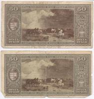 1945. 50P (4x) T:III,III-
