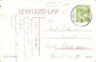 Leibic, Leibitz, Lubica; Fő utca, templom, üzlet. W. L. Bp. 2882. / main street, church, shop (EK)