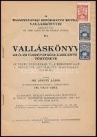 Dr. Gönczy Lajos: Valláskönyv. Az ó- és újszövetségi kijelentések története. Az elemi népiskolai V.,...