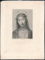 7 db különféle német acélmetszet, jelzettek, különböző méretben