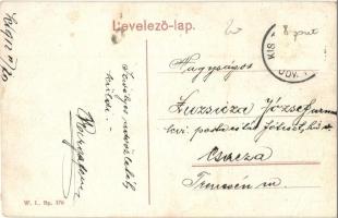 Kistapolcsány, Topolcianky; Gróf Keglevich kastély (József főherceg kastély) W. L. Bp. 376. / castle...