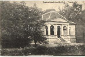 Szobráncfürdő, Sobrance; Várady villa. Halász Sándor fényképész / villa