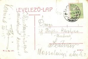 Késmárk, Kezmarok; Erzsébet királyné utca, üzlet. W. L. Bp. 2901. / street view, shop (r)