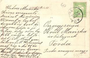 Korpona, Krupina; látkép, templomok. W. L. Bp. 4774. Kiadja Ruzsinak Antal / general view, churches ...