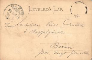 1899 Tátra, Magas Tátra, Vysoké Tatry; Csorbai állomás, gőzmozdony, fogaskerekű vasút / funicular ra...