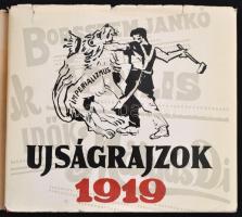Újságrajzok 1919. Forradalmi szatíra az egykorú újságok rajzaiban. Vál.: Gábor Imréné, Rudas Klára. Bp., 1959, Képzőművészeti Alap Kiadóvállalata. Félvászon kötésben, papír védőborítóval.
