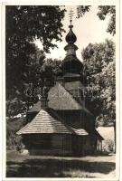 Szolyva, Svalova, Svaliava, Szvaljava; fatemplom. Deutsch kiadása / wooden church