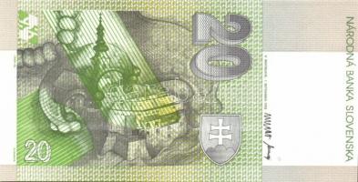 Szlovákia 1993. 20K T:I