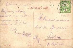 Torzsa, Torschau, Savino Selo; Fő utca, Református templom, Evangélikus templom. W. L. 2016. / main ...