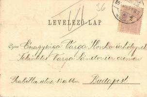 1899 Újvidék, Novi Sad; Búza tér, Königstädtler Testvérek alkohol lepároló üzeme, szeszfőzde / Brüde...