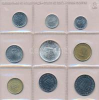 San Marino 1981. 1L-500L (9xklf) forgalmi szett, közte 500L Ag, fólia tokban, karton dobozban T:1
S...