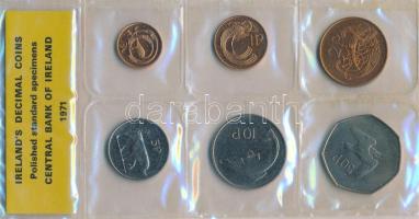Írország 1971. 1p-50p (6xklf) forgalmi sor T:1
Ireland 1971. 1 Penny - 50 Pence (6xdiff) coin set C...