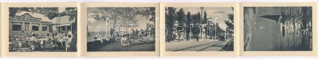 Balatonlelle, sétány. leporellocard