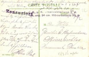 Mehmed V Resad, The 35th and penultimate Ottoman Sultan + K.u.K. Ersatzabteilung f. d. öst. ung. 24 ...